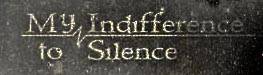 logo My Indifference To Silence